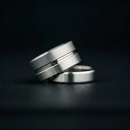 Platinum and palladium jewellery